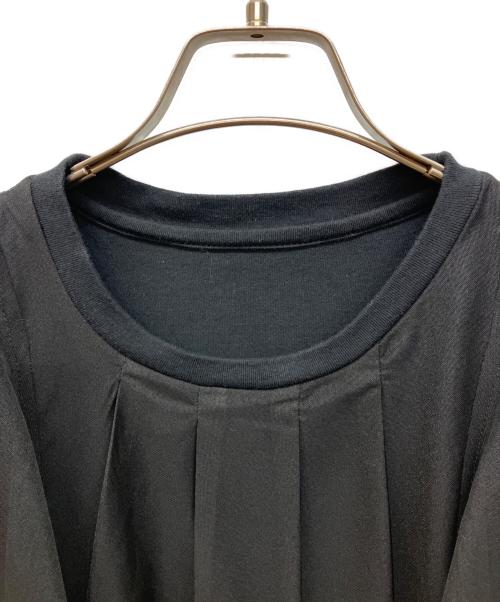 Noble（ノーブル）Noble (ノーブル) チュールノースリーブトップス ブラック サイズ:不明の古着・服飾アイテム