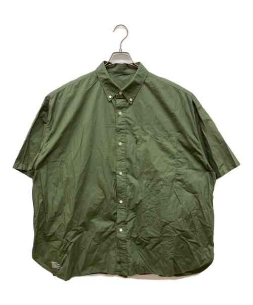 FreshService（フレッシュサービス）FreshService (フレッシュサービス) UTILITY S/S B.D SHIRT オリーブ サイズ:FREEの古着・服飾アイテム