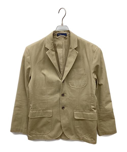 POLO RALPH LAUREN（ポロ・ラルフローレン）POLO RALPH LAUREN (ポロ・ラルフローレン) コットン3Bジャケット ベージュ サイズ:38Rの古着・服飾アイテム