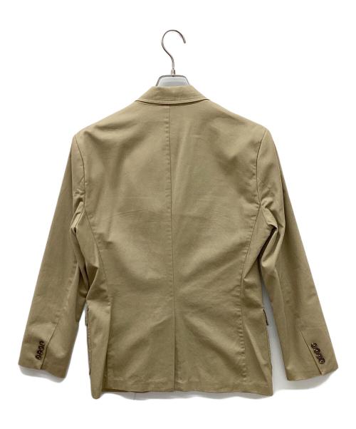 POLO RALPH LAUREN（ポロ・ラルフローレン）POLO RALPH LAUREN (ポロ・ラルフローレン) コットン3Bジャケット ベージュ サイズ:38Rの古着・服飾アイテム