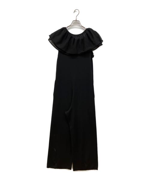 anuke（アンヌーク）anuke (アンヌーク) Curler Knit Combinaison ブラック サイズ:Sの古着・服飾アイテム