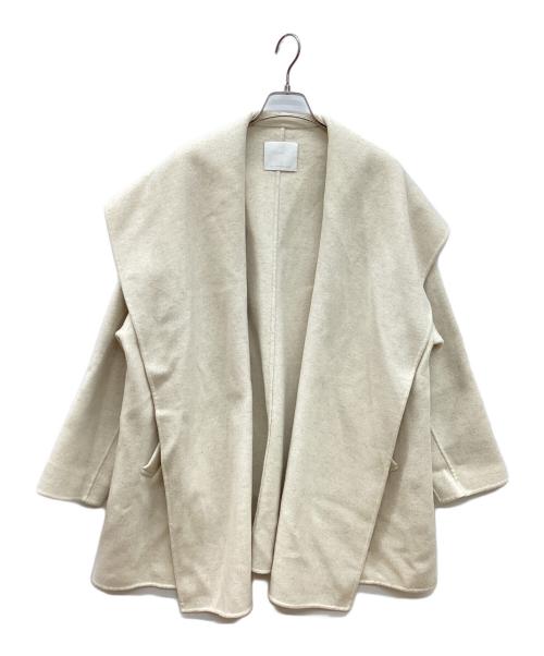 GALLARDA GALANTE（ガリャルダガランテ）GALLARDA GALANTE (ガリャルダガランテ) リバーショールコート アイボリー サイズ:FREEの古着・服飾アイテム