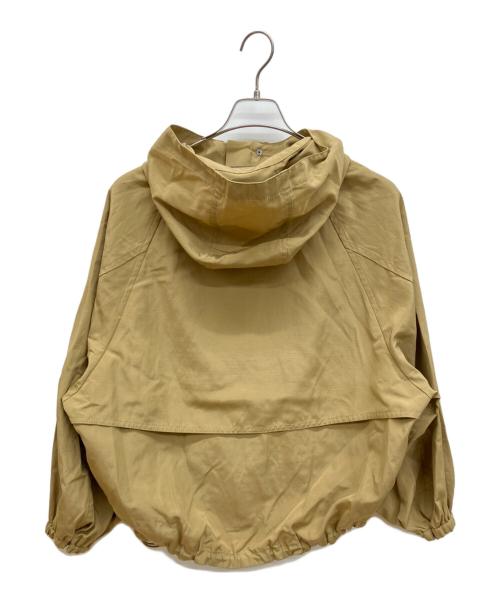 FRAMeWORK（フレームワーク）FRAMeWORK (フレームワーク) リネンPLタッサーフードショートブルゾン ベージュ サイズ:下記参照の古着・服飾アイテム