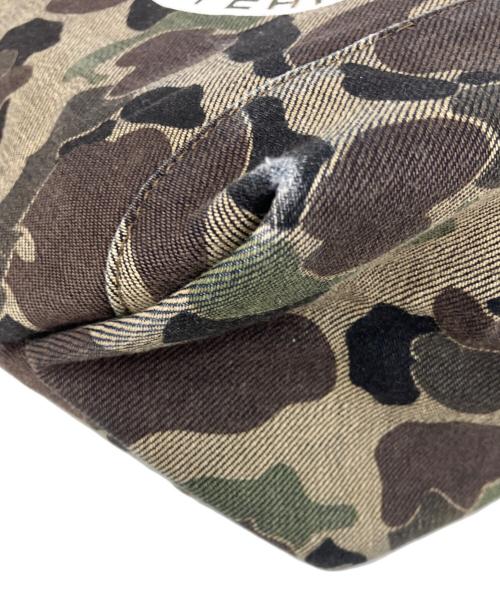 PEARLY GATES（パーリーゲイツ）PEARLY GATES (パーリーゲイツ) ミニトートバッグ カーキの古着・服飾アイテム