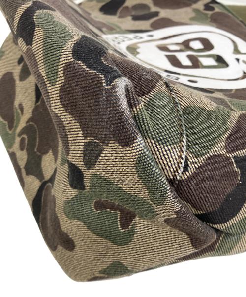 PEARLY GATES（パーリーゲイツ）PEARLY GATES (パーリーゲイツ) ミニトートバッグ カーキの古着・服飾アイテム