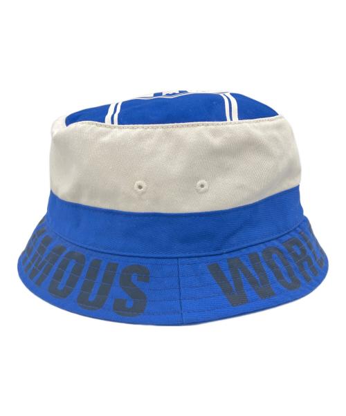 SUPREME（シュプリーム）SUPREME (シュプリーム) 14AW/WORLD FAMOUS CRUSHER　ワールドフェイマスクラッシャー　バケットハット ブルーの古着・服飾アイテム