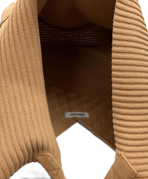 plantation（プランテーション）plantation (プランテーション) PAPER WAVEバッグ　ペーパーウェーブバッグ ブラウンの古着・服飾アイテム