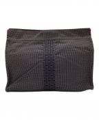 HERMESエルメス）の古着「エールライン・ポーチMM」｜グレー