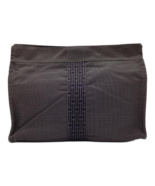 HERMES（エルメス）HERMES (エルメス) エールライン・ポーチMM グレーの古着・服飾アイテム