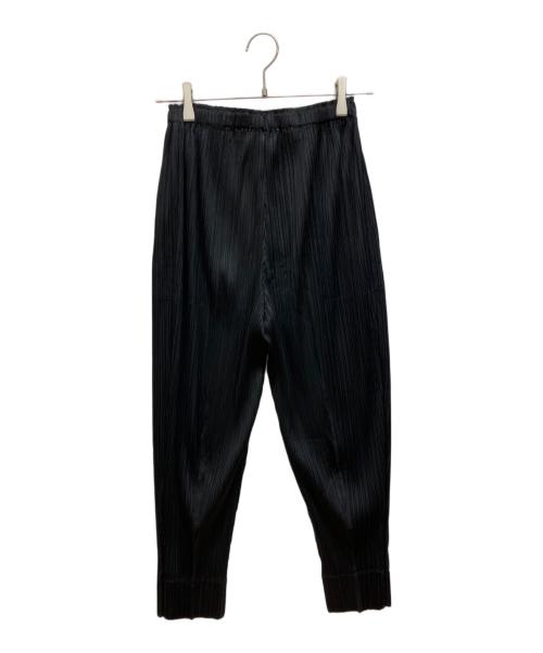PLEATS PLEASE（プリーツプリーズ）PLEATS PLEASE (プリーツプリーズ) プリーツパンツ ブラック サイズ:2の古着・服飾アイテム