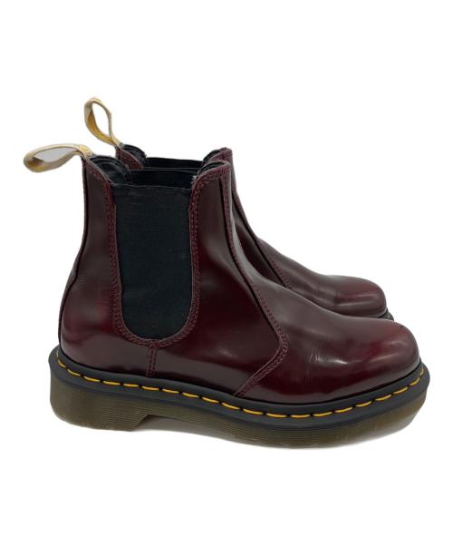 Dr.Martens（ドクターマーチン）Dr.Martens (ドクターマーチン) 2976 CHELSEA VEGAN　2976チェルシーブーツ　サイドゴアブーツ ボルドー サイズ:UK4　USM5　EU37　USL6の古着・服飾アイテム