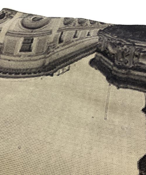 Vivienne Westwood（ヴィヴィアンウエストウッド）Vivienne Westwood (ヴィヴィアンウエストウッド) プリントトートバッグ ブラックの古着・服飾アイテム