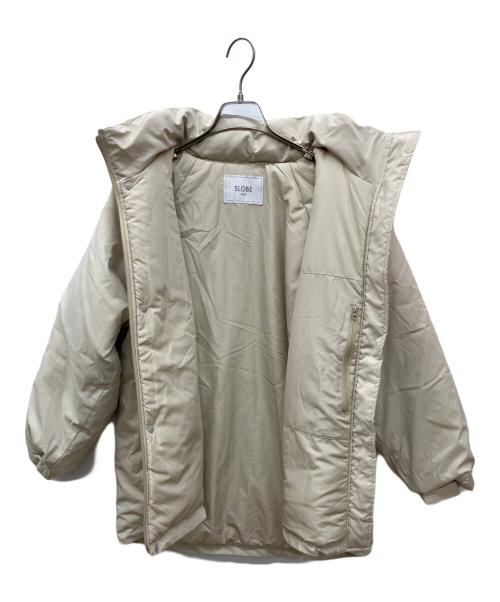 SLOBE IENA（スローブ イエナ）SLOBE IENA (スローブ イエナ) ウォッシャブル中綿モンスターパーカーブルゾン アイボリー サイズ:36の古着・服飾アイテム