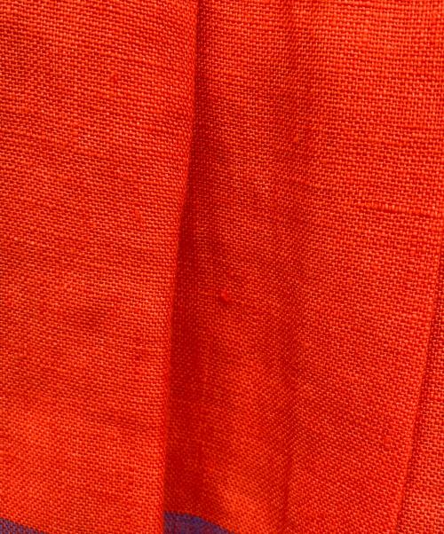 O'NEIL OF DUBLIN（オニールオブダブリン）O'NEIL OF DUBLIN (オニールオブダブリン) リネンスカート チェックスカート レッド サイズ:36の古着・服飾アイテム