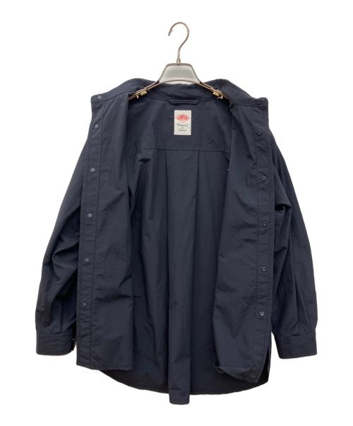 DANTON（ダントン）DANTON (ダントン) ナイロンタフタ シャツブルゾン ネイビー サイズ:34の古着・服飾アイテム