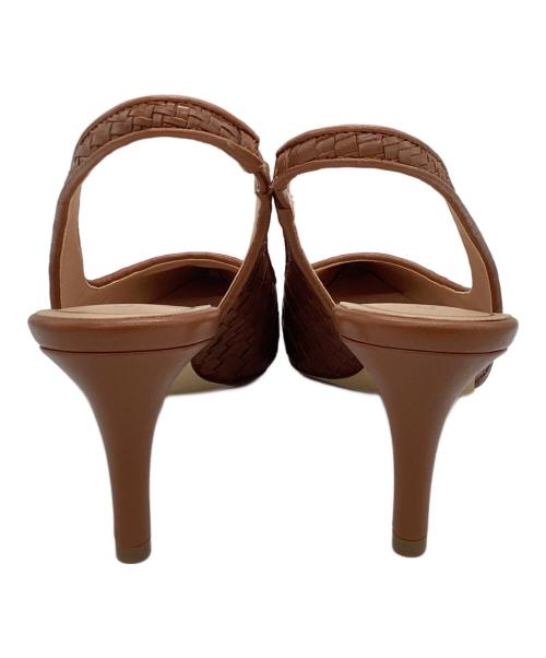 COLE HAAN（コールハーン）COLE HAAN (コールハーン) ヴァンダム スリング バック パンプス ブラウン サイズ:24の古着・服飾アイテム