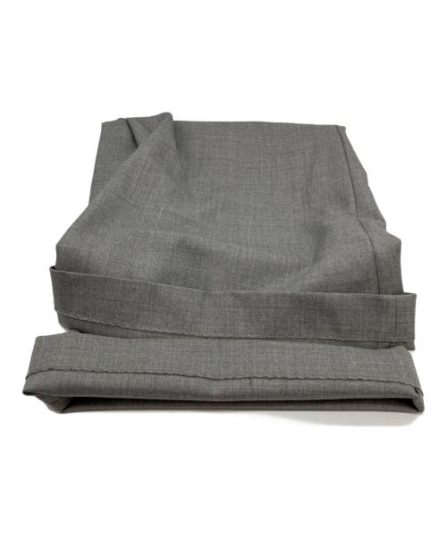 LOW CLASSIC（ロウクラシック）LOW CLASSIC (ロウクラシック) WIDE WOOL TROUSER グレー サイズ:Ｓの古着・服飾アイテム