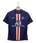 NIKE×Paris Saint-Germainナイキ×パリサンジェルマン）の古着「ゲームシャツ」｜ネイビー