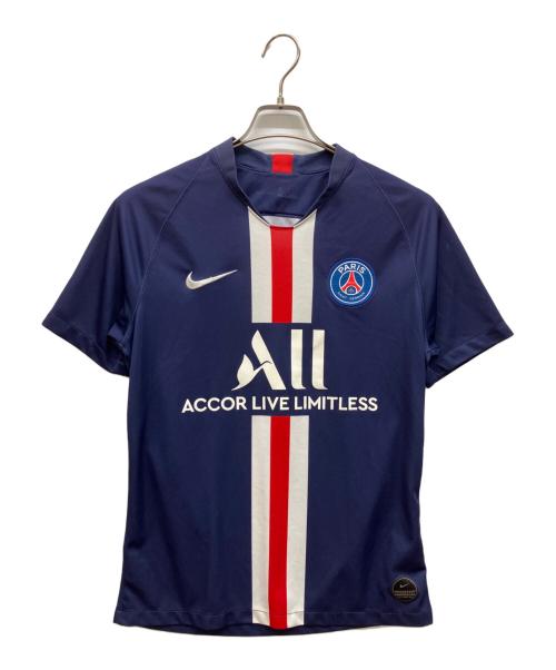 NIKE（ナイキ）NIKE (ナイキ) Paris Saint-Germain (パリサンジェルマン) ゲームシャツ ネイビー サイズ:Mの古着・服飾アイテム