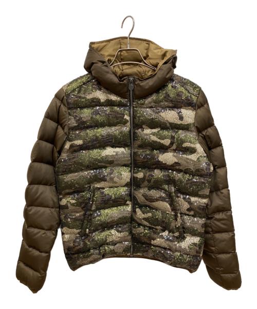 COLMAR（コルマー）COLMAR (コルマー) スパンコールダウンジャケット ブラウン サイズ:44の古着・服飾アイテム