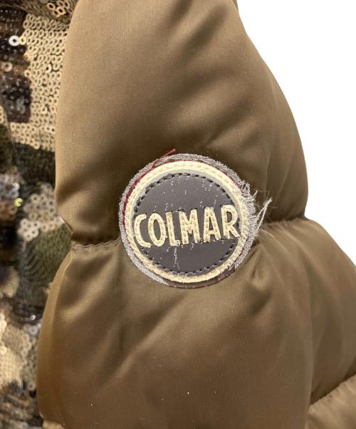 COLMAR（コルマー）COLMAR (コルマー) スパンコールダウンジャケット ブラウン サイズ:44の古着・服飾アイテム