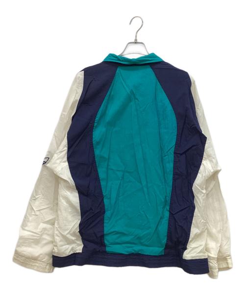 adidas（アディダス）adidas (アディダス) ヴィンテージナイロンジャケット ブルー サイズ:Ｌの古着・服飾アイテム