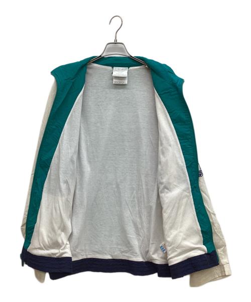 adidas（アディダス）adidas (アディダス) ヴィンテージナイロンジャケット ブルー サイズ:Ｌの古着・服飾アイテム