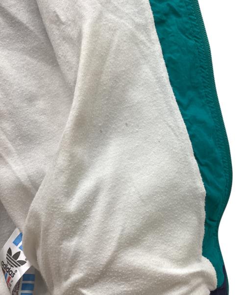 adidas（アディダス）adidas (アディダス) ヴィンテージナイロンジャケット ブルー サイズ:Ｌの古着・服飾アイテム