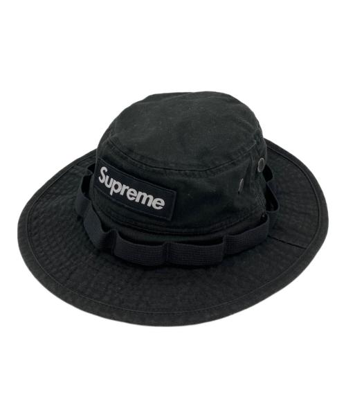SUPREME（シュプリーム）SUPREME (シュプリーム) Military Boonie ミリタリー ブーニーハット ブラックの古着・服飾アイテム