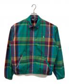 POLO RALPH LAURENポロ・ラルフローレン）の古着「タータンチェックスイングトップ」｜グリーン