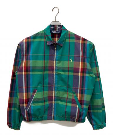 専用・レア♪ラルフローレン・スイングトップ・ジャケット・チェック 中古・古着通販】POLO RALPH LAUREN (ポロ・ラルフローレン) タータン