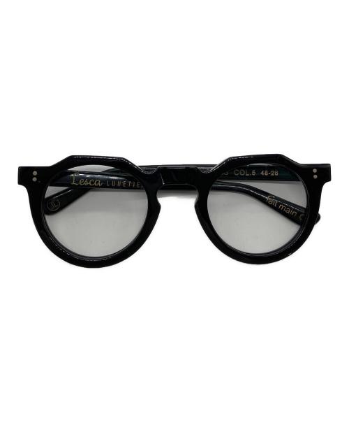 Lesca Lunetier（レスカルネティエ）Lesca Lunetier (レスカルネティエ) PICAS　眼鏡 ブラック サイズ:SIZE 48-26の古着・服飾アイテム