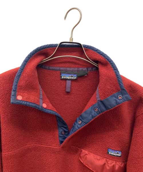Patagonia（パタゴニア）Patagonia (パタゴニア) シンチラスナップT レッド サイズ:Mの古着・服飾アイテム