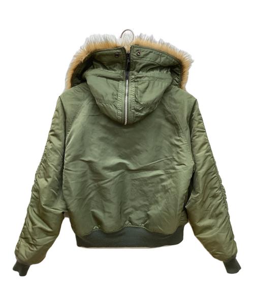 ALPHA（アルファ）ALPHA (アルファ) N-2Bジャケット グリーン サイズ:Mの古着・服飾アイテム