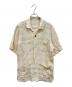 FRAMeWORK（フレームワーク）の古着「KARDO ハンドルームシャツ」｜ベージュ