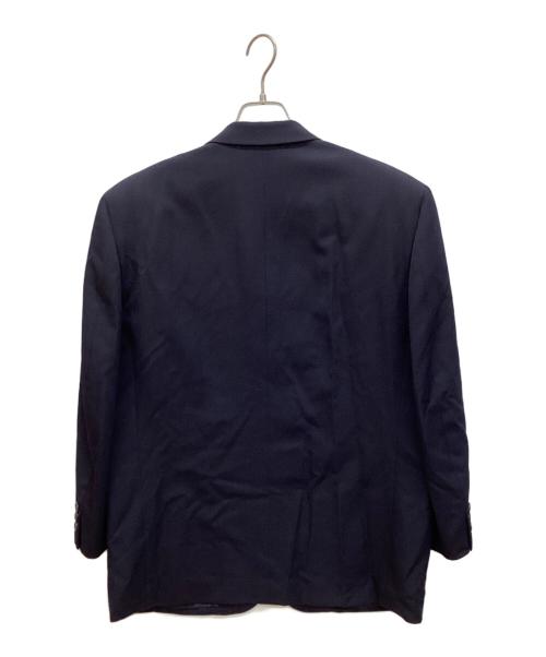 COMME des GARCONS HOMME（コムデギャルソン オム）COMME des GARCONS HOMME (コムデギャルソン オム) 田中オム ウールギャバジン4Bジャケット ネイビー サイズ:Ｓの古着・服飾アイテム