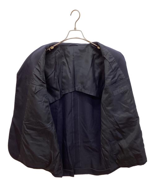 COMME des GARCONS HOMME（コムデギャルソン オム）COMME des GARCONS HOMME (コムデギャルソン オム) 田中オム ウールギャバジン4Bジャケット ネイビー サイズ:Ｓの古着・服飾アイテム