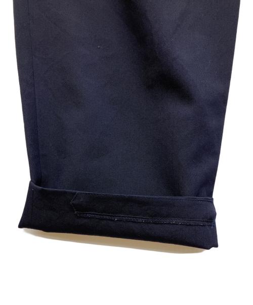 COMME des GARCONS HOMME（コムデギャルソン オム）COMME des GARCONS HOMME (コムデギャルソン オム) 田中オム ウールギャバジン2タックスラックス ネイビー サイズ:Sの古着・服飾アイテム