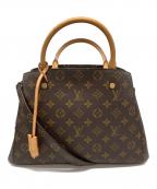 LOUIS VUITTONルイ ヴィトン）の古着「モンテーニュMM2WAYバッグ」｜ブラウン