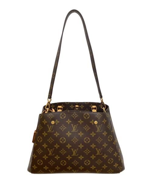 LOUIS VUITTON（ルイ ヴィトン）LOUIS VUITTON (ルイ ヴィトン) モンテーニュMM2WAYバッグ ブラウン サイズ:下記参照の古着・服飾アイテム