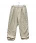 DAIWA（ダイワ）の古着「Tech Wide Easy 2P Trousers　テックワイドイージー2Ｐトラウザーズ　パンツ」｜ベージュ