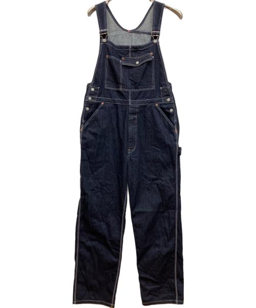 MOMOTARO JEANS（桃太郎ジーンズ）MOMOTARO JEANS (桃太郎ジーンズ) デニムオーバーオール　サロペット インディゴ サイズ:Lの古着・服飾アイテム
