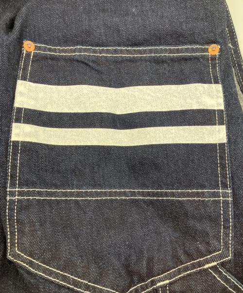 MOMOTARO JEANS（桃太郎ジーンズ）MOMOTARO JEANS (桃太郎ジーンズ) デニムオーバーオール　サロペット インディゴ サイズ:Lの古着・服飾アイテム