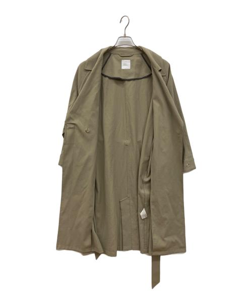 kurashi&trips publishing（クラシアンドトリップス パブリッシング）kurashi&trips publishing (クラシアンドトリップス パブリッシング) 北欧、暮らしの道具店 香奈子さんとつくった着回し頼れるコート カーキ サイズ:FREEの古着・服飾アイテム