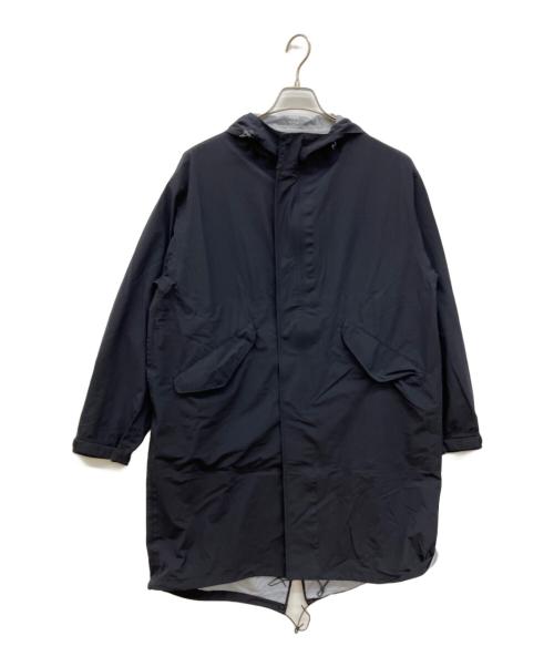 Hysteric Glamour（ヒステリックグラマー）Hysteric Glamour (ヒステリックグラマー) ロゴプリントモッズコート ブラック サイズ:Ｓの古着・服飾アイテム