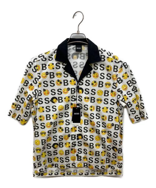 HUGO BOSS（ヒューゴ ボス）HUGO BOSS (ヒューゴ ボス) アイコニックシャツ ホワイト サイズ:XSの古着・服飾アイテム