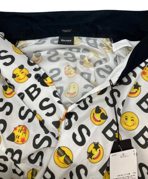HUGO BOSS（ヒューゴ ボス）HUGO BOSS (ヒューゴ ボス) アイコニックシャツ ホワイト サイズ:XSの古着・服飾アイテム