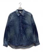 ANCELLMアンセルム）の古着「DRESS DENIM SHIRT　デニムシャツ　ANC-SH44-A」｜インディゴ