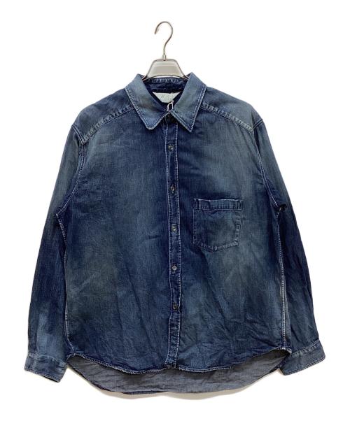 ANCELLM（アンセルム）ANCELLM (アンセルム) DRESS DENIM SHIRT　デニムシャツ　ANC-SH44-A インディゴ サイズ:2の古着・服飾アイテム