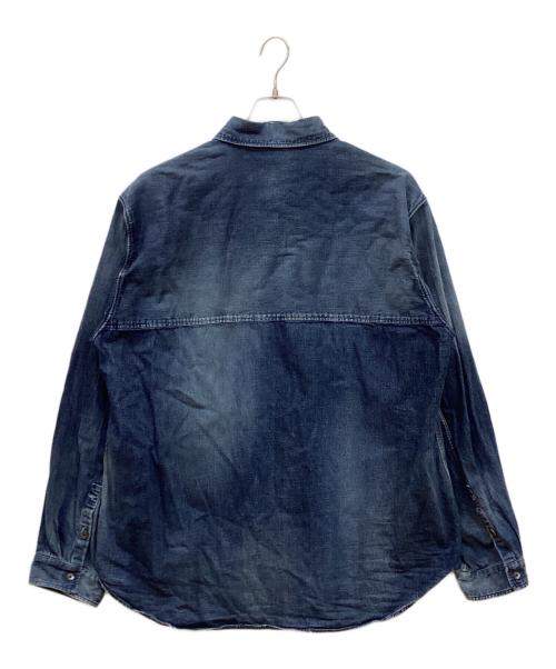 ANCELLM（アンセルム）ANCELLM (アンセルム) DRESS DENIM SHIRT　デニムシャツ　ANC-SH44-A インディゴ サイズ:2の古着・服飾アイテム